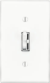 Lutron Ariadni TG-603PH-IV Dimmer, 5 A, 120 V, 600 W, Halogen, Incandescent Lamp, 3-Way, Ivory